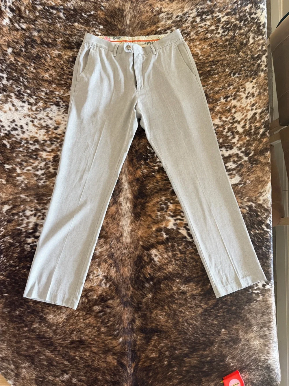 Tommy Bahama Men's Light Beige Chinos 33x32